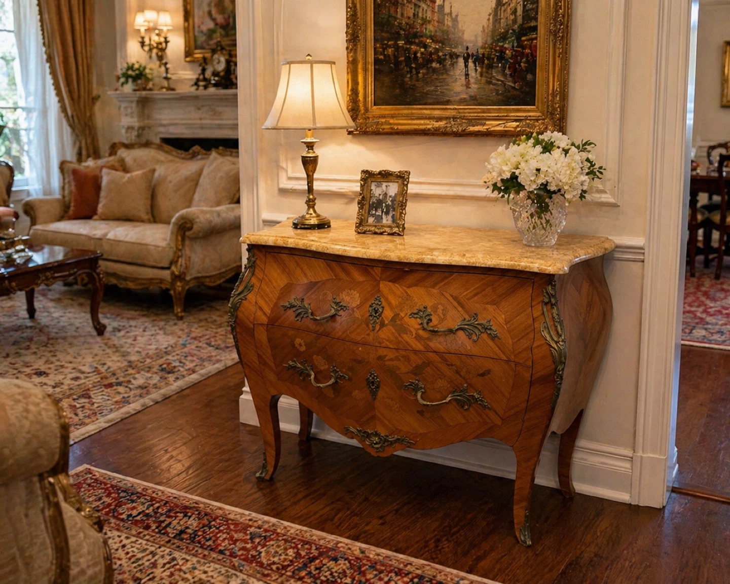 Antique French Provincial Commode