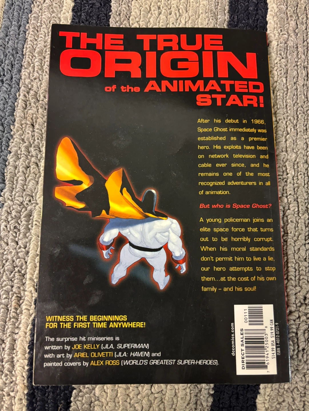 Space Ghost: The True Origin of the Animated Star! Comic Book - photo 2