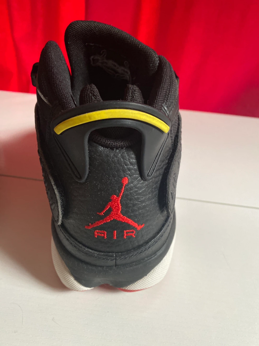 PRICE DROP!  Jordan 6 Rings Black Red Basketball Shoes