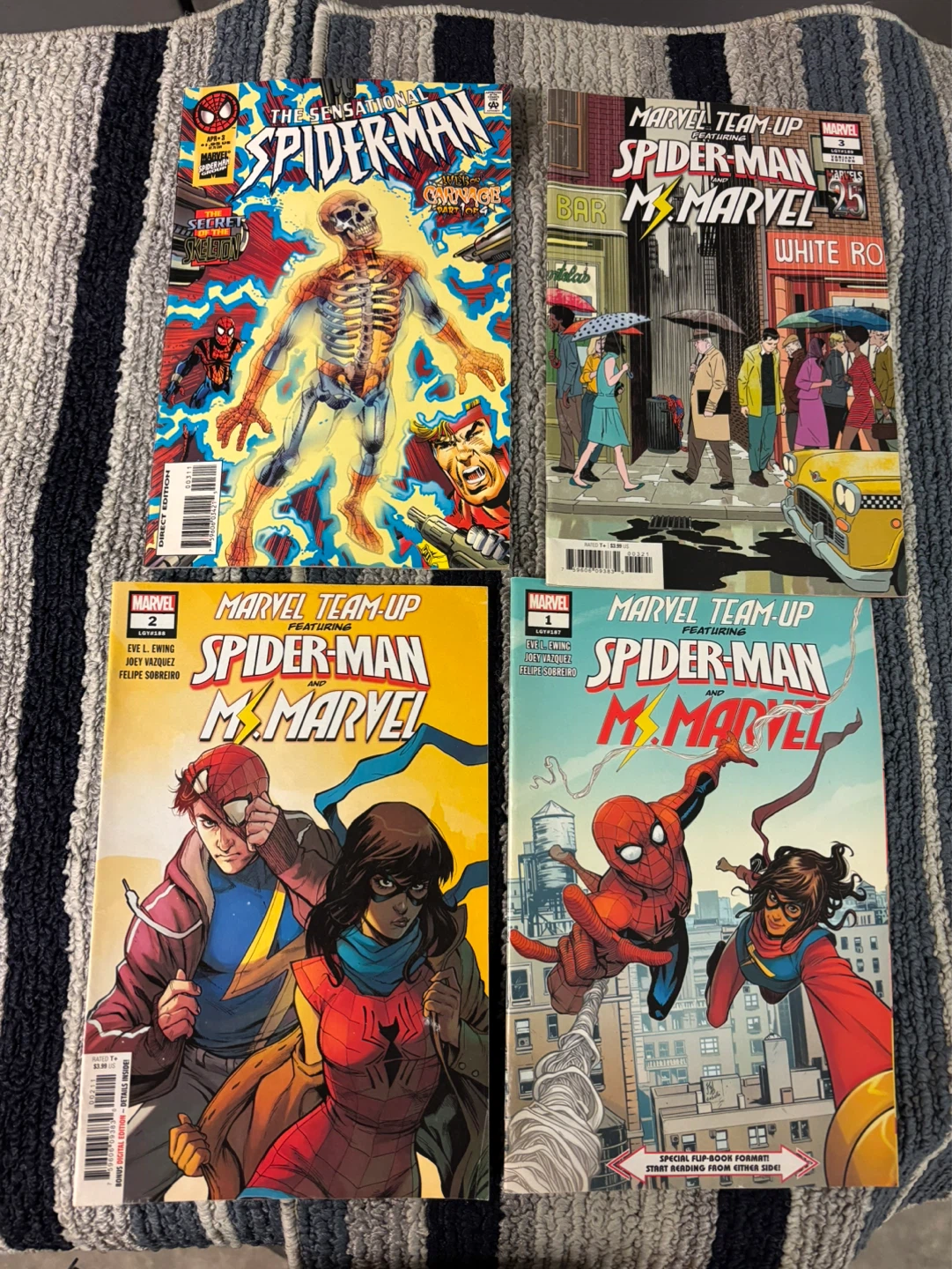 Spider-Man and Ms. Marvel Comic Books Lot