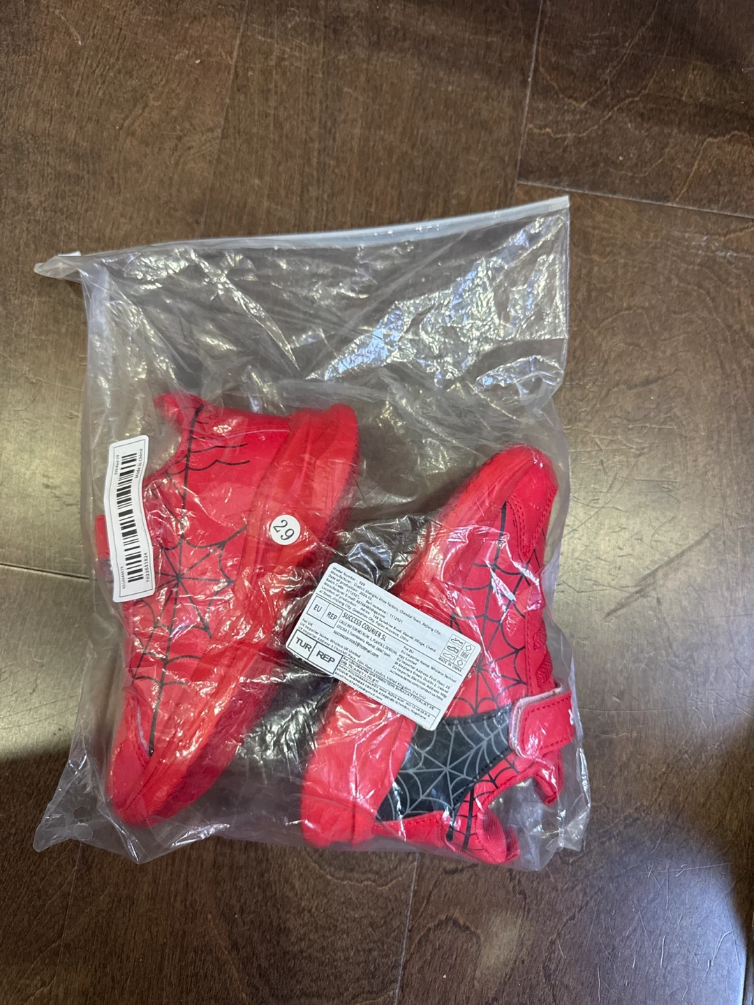 Spiderman Red Kids Shoes - Size 29