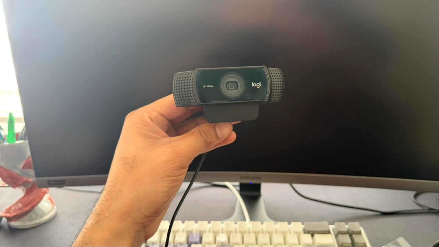 Logitech c922pro HD 1080p Webcam - photo 2