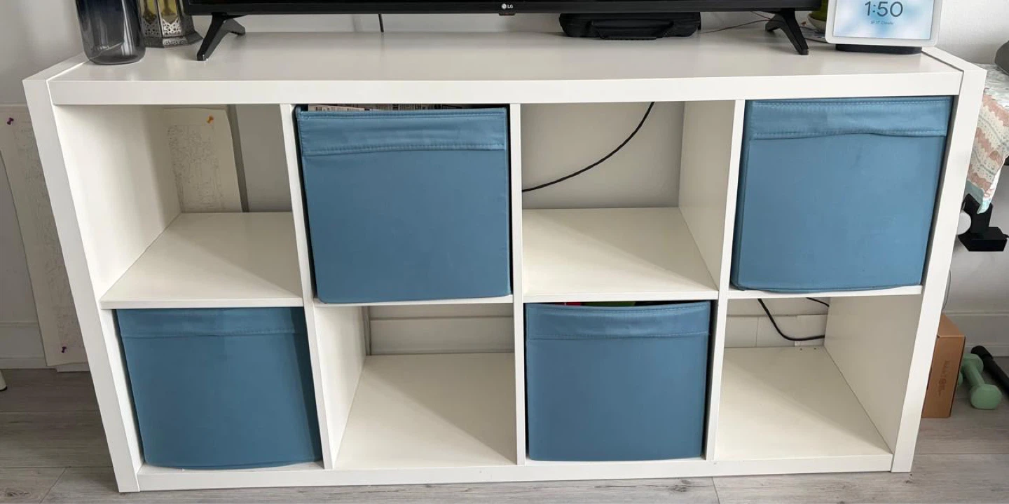 IKEA KALLAX Shelf Unit – White (77x147 cm) - photo 2