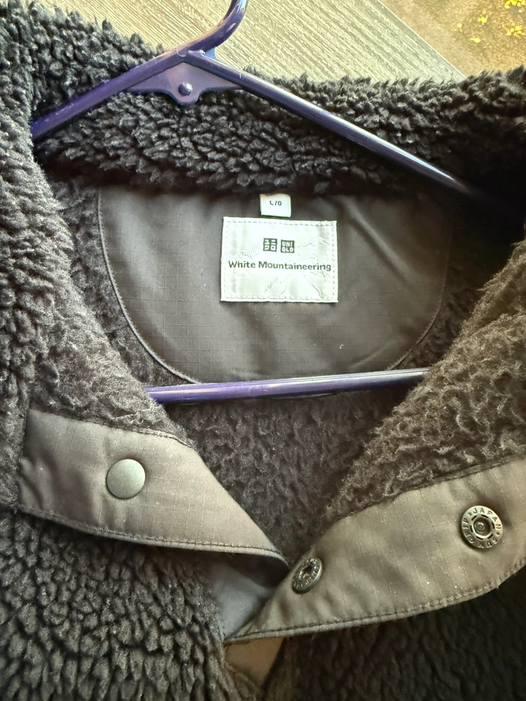 UNIQLO White Mountaineering Fleece Pullover - photo 3