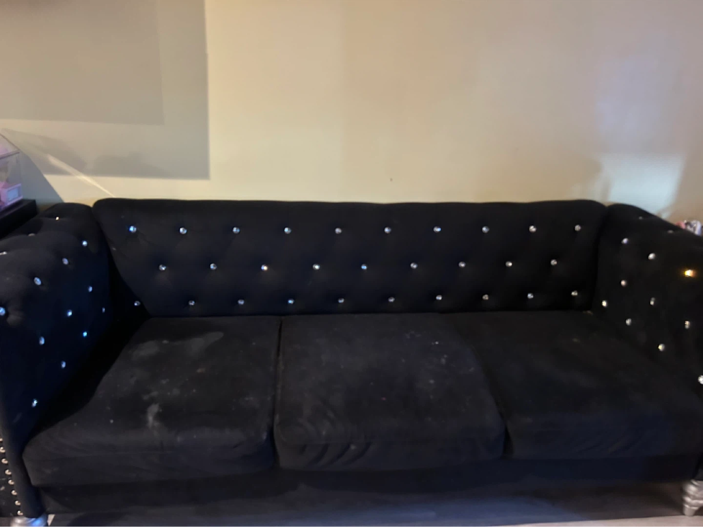Velvet rolled Sofa Willow Arlo - photo 4
