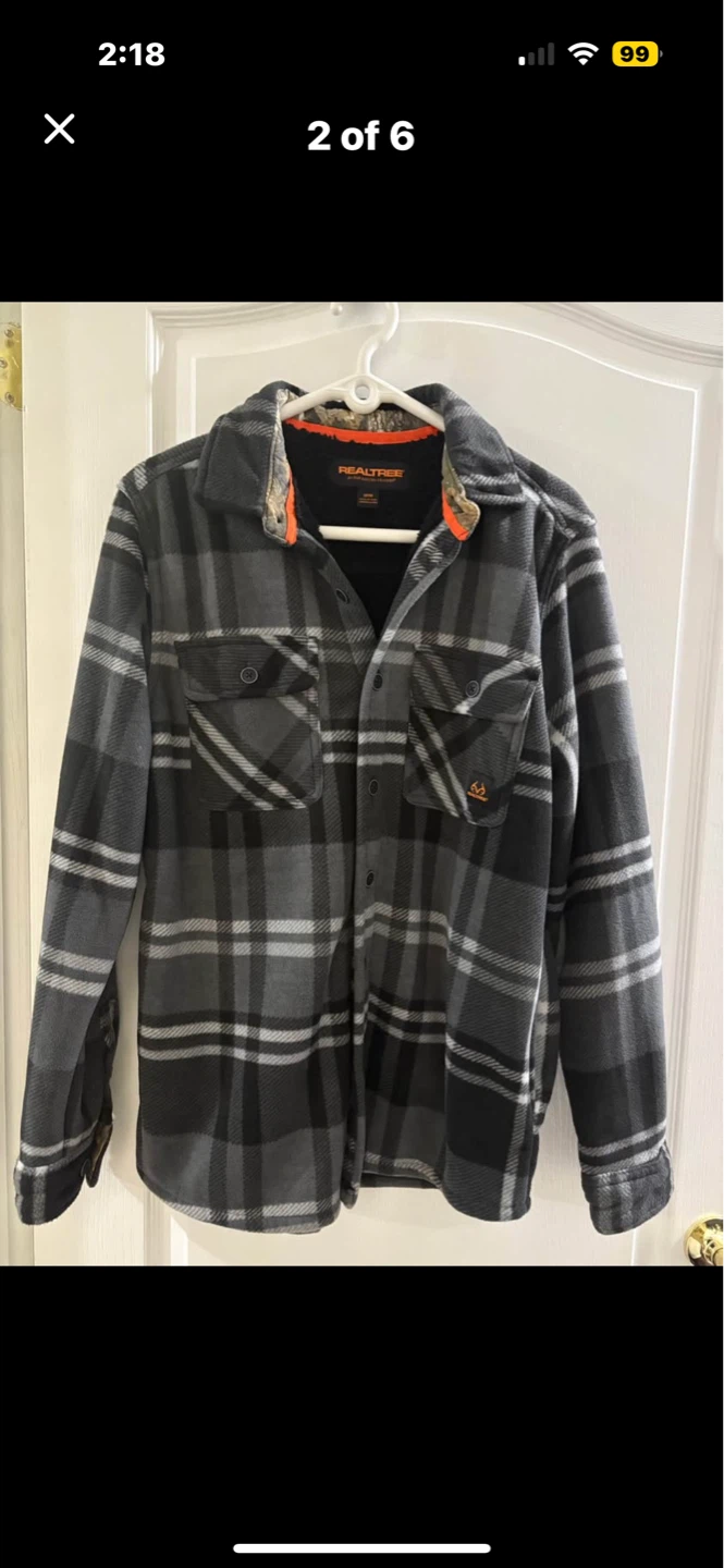 Realtree Plaid Fleece Lined Shirt Jacket - M/M - photo 2