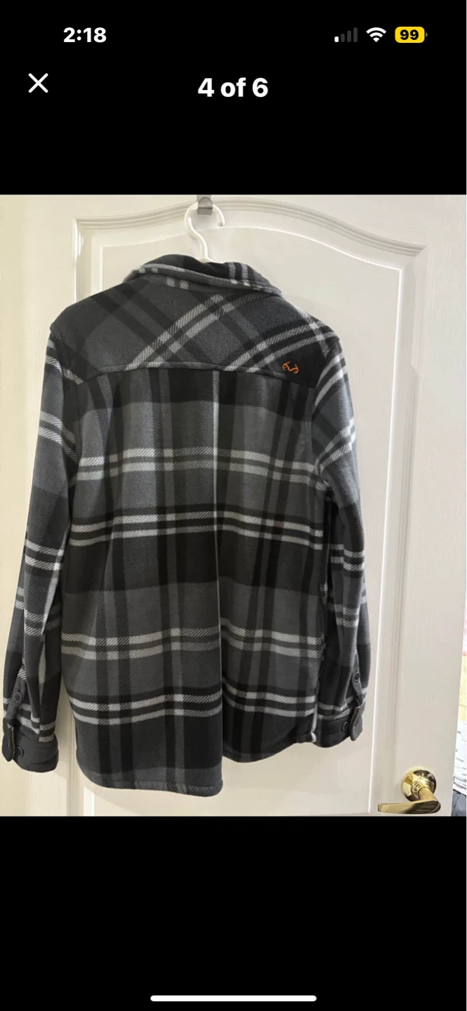 Realtree Plaid Fleece Lined Shirt Jacket - M/M - photo 4