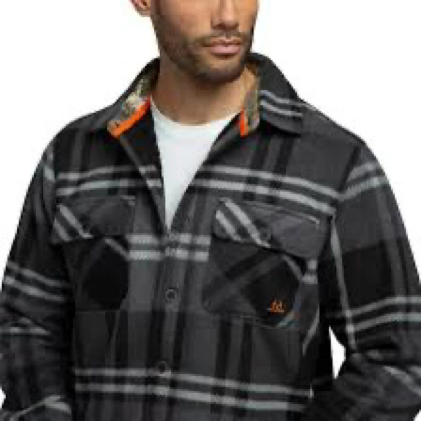 Realtree Plaid Fleece Lined Shirt Jacket - M/M