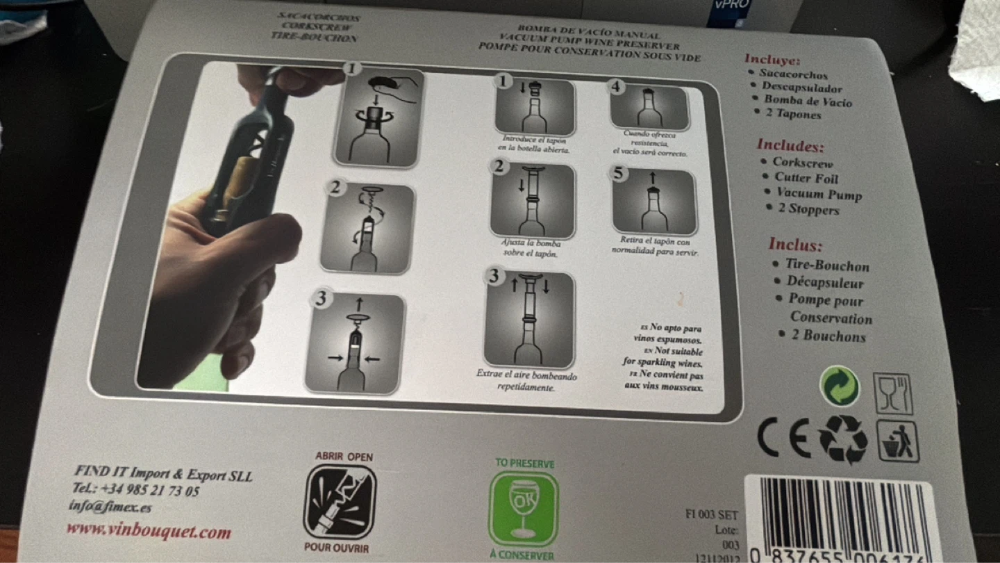 Vinbar Wine Opener Set - photo 2