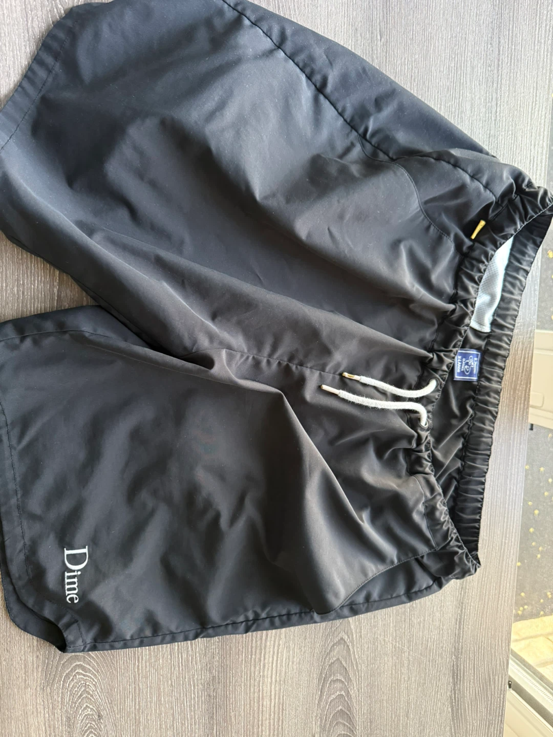 Dime Black Athletic Shorts