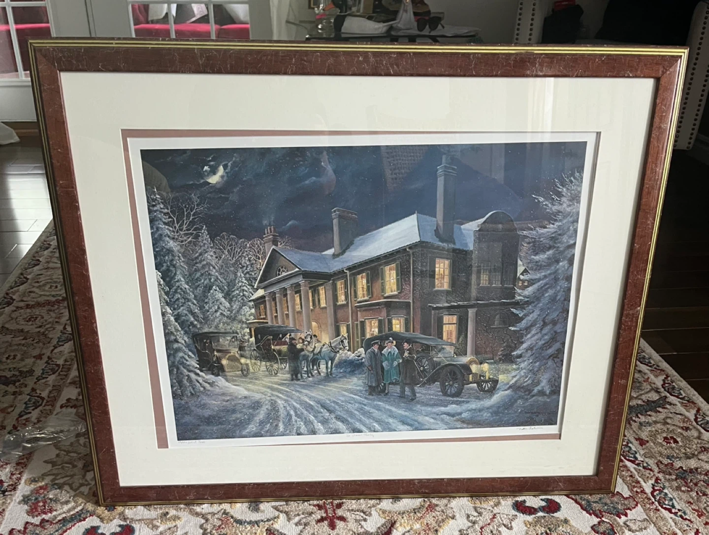 Peter Robson "Winter Estate" Art Print - 58/150 Artist Proof