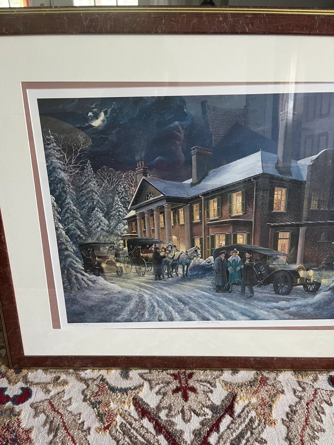 Peter Robson "Winter Estate" Art Print - 58/150 Artist Proof - photo 2