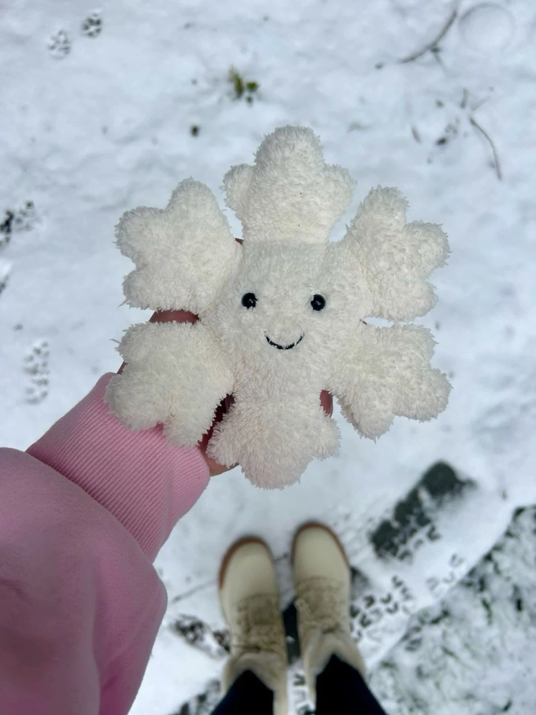 White Snowflake JellyCat