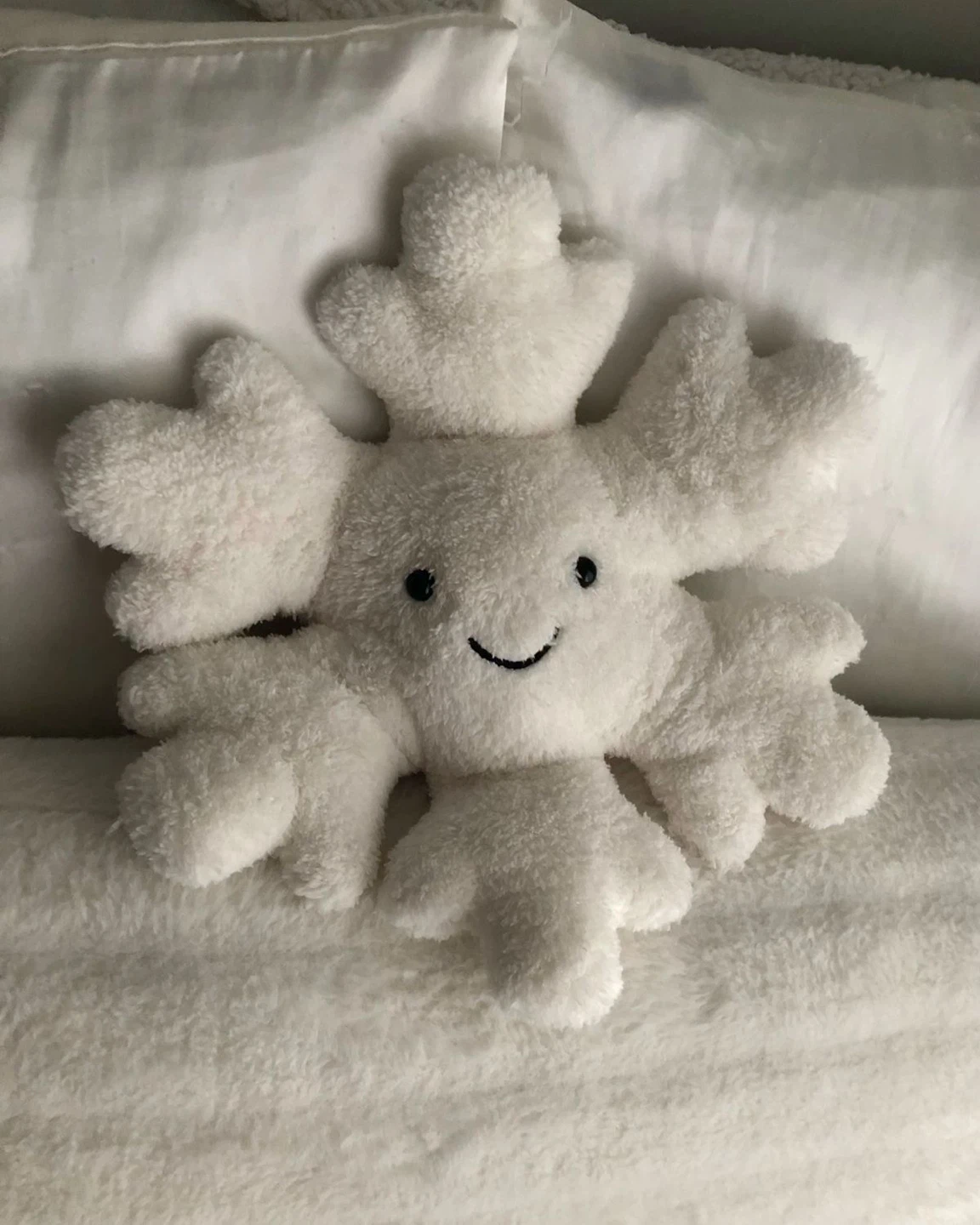 White Snowflake JellyCat - photo 3