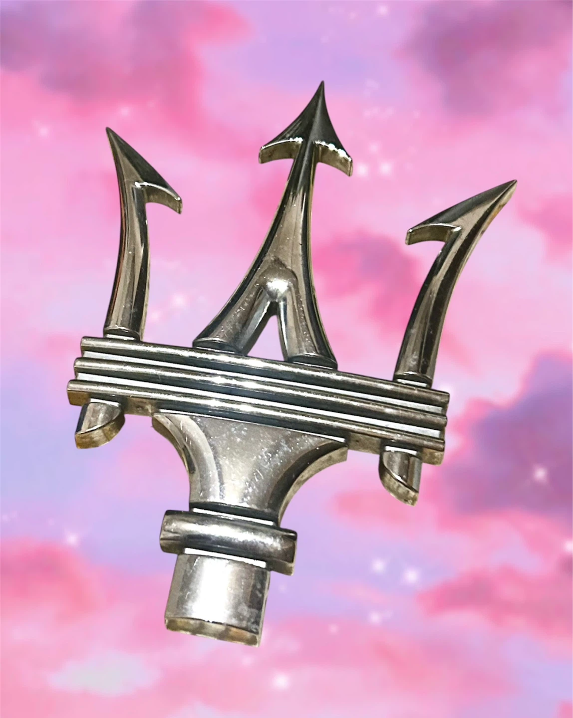 Maserati Trident Emblem Badge