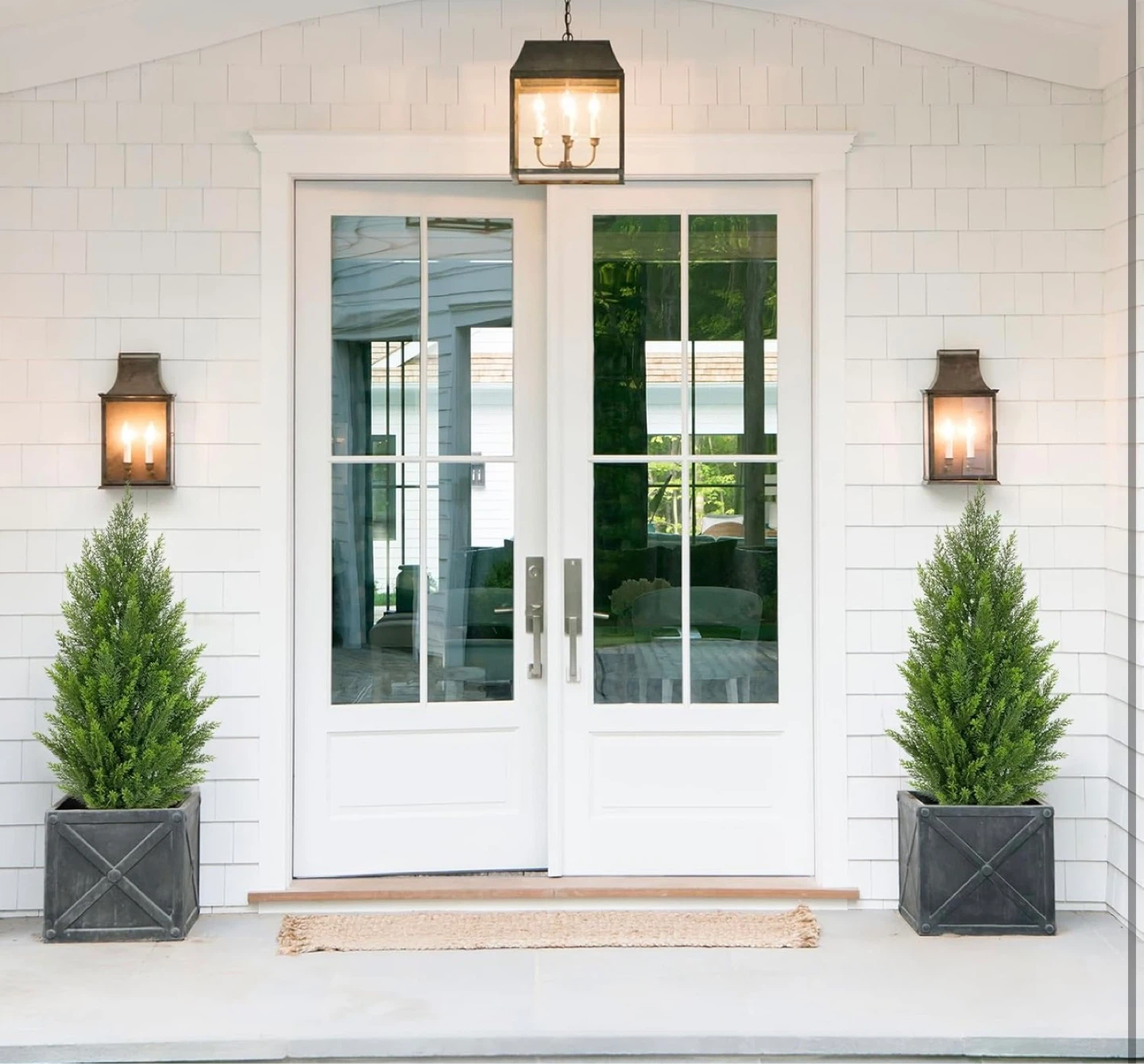 2 Pack Artificial Cypress Trees 3ft - photo 3