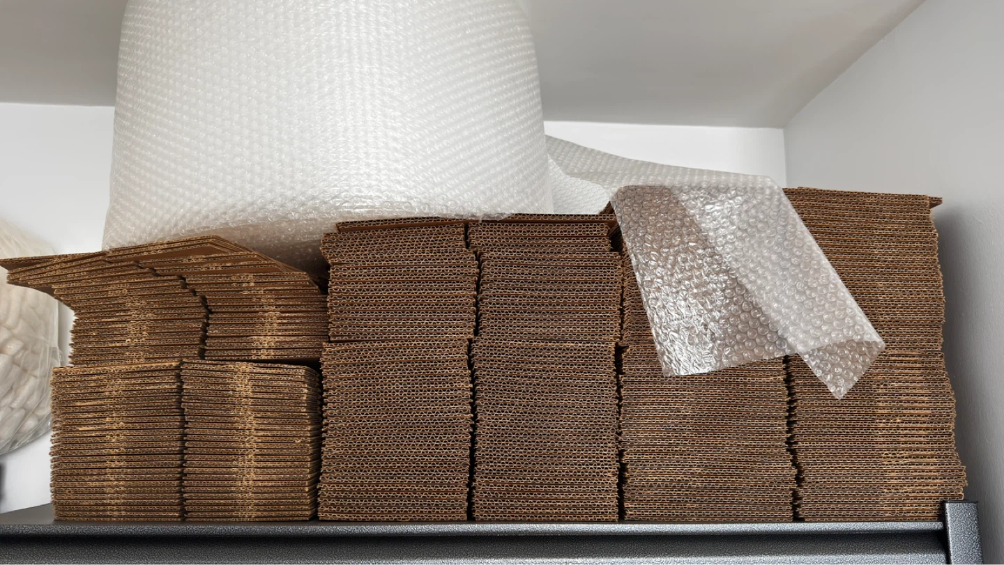 ULINE Cardboard Boxes - Various Sizes (brand new)