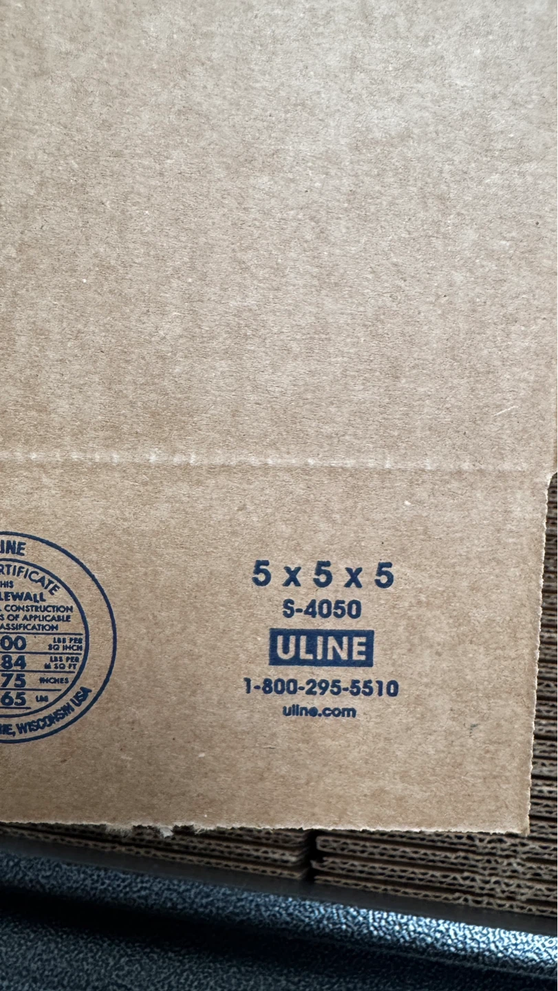 ULINE Cardboard Boxes - Various Sizes (brand new) - photo 5