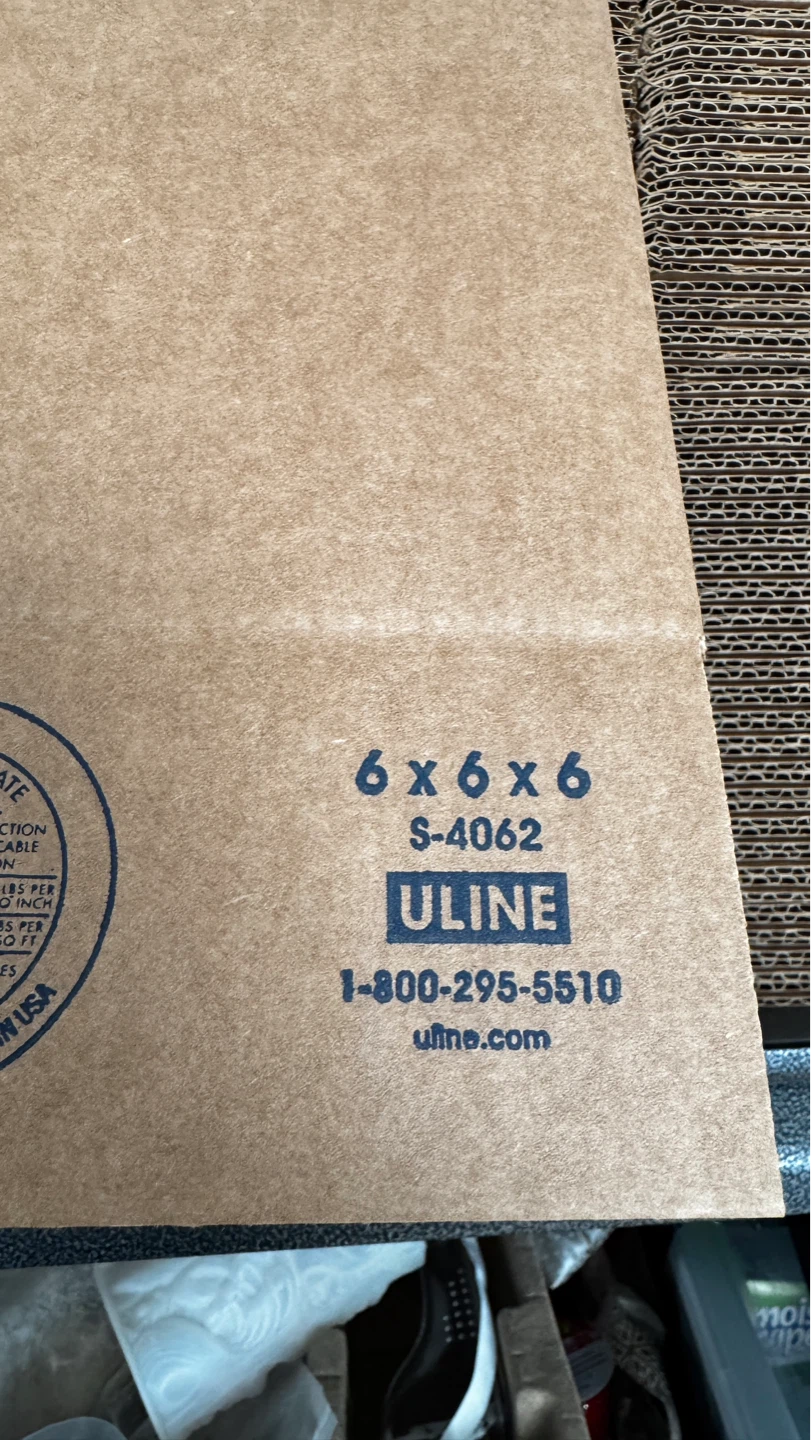 ULINE Cardboard Boxes - Various Sizes (brand new) - photo 4