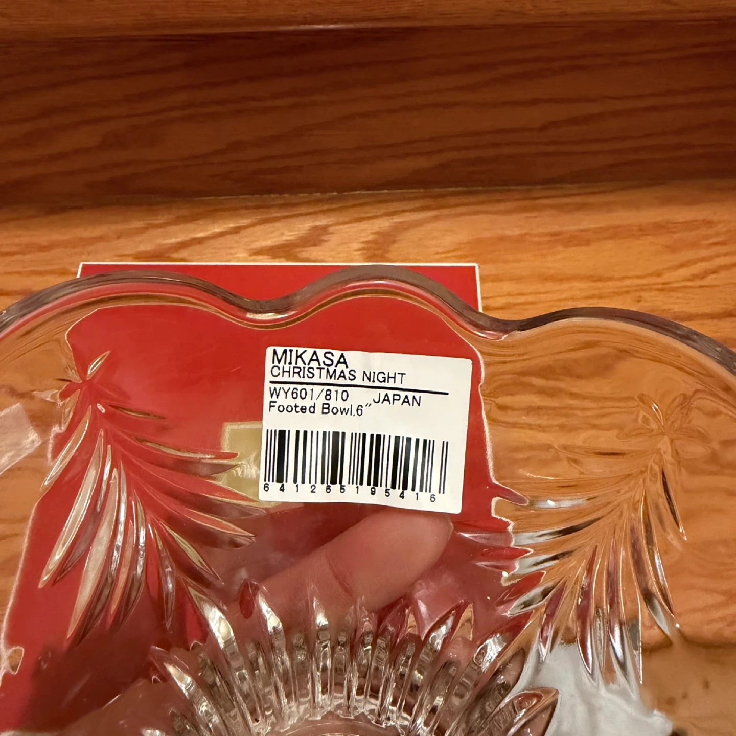 Mikasa Christmas Night Footed Bowl - photo 5