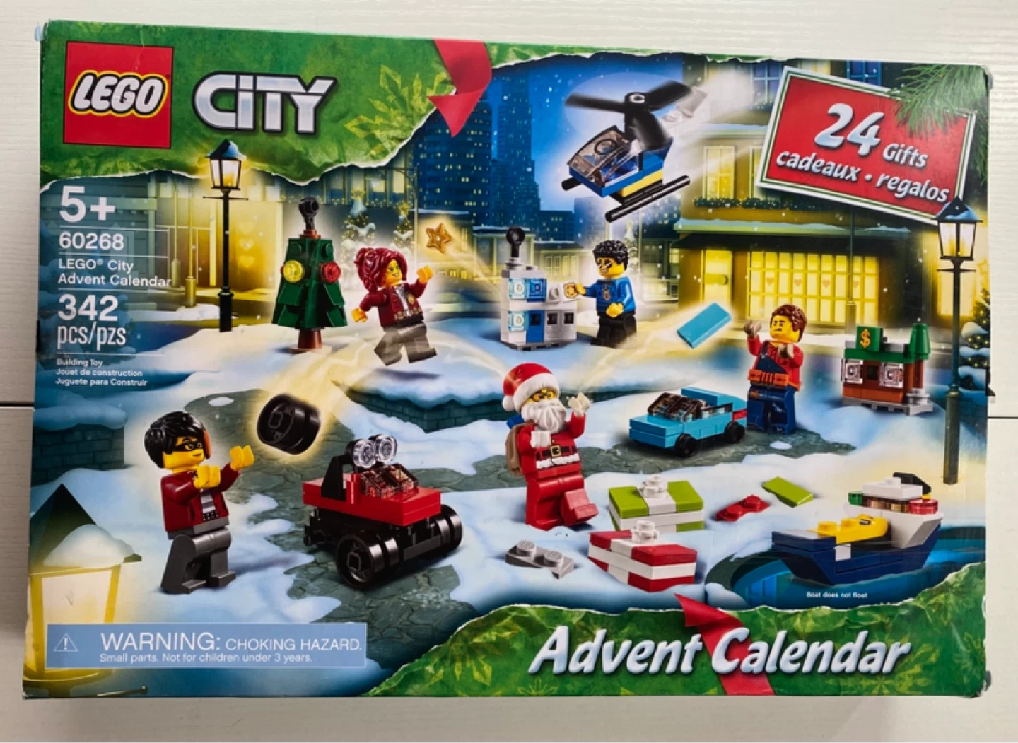 LEGO City 5+ 60268 Advent Calendar - 342 Pieces