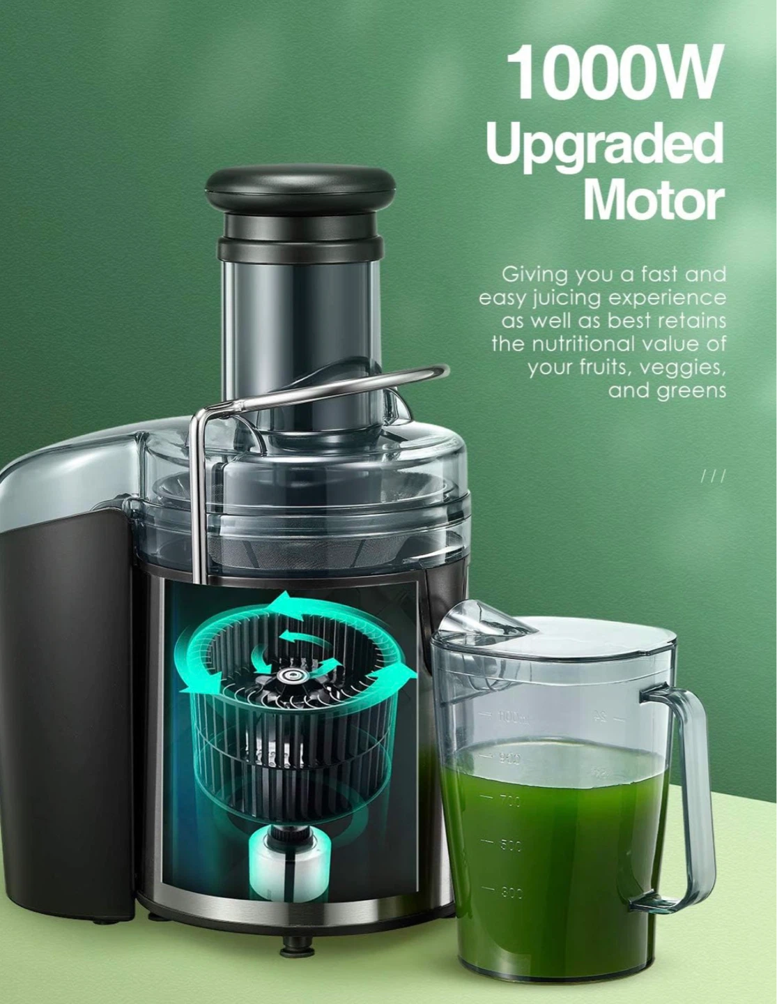 Brand new in the box Nutrition Protector Juicer Machine - 1000W - photo 3