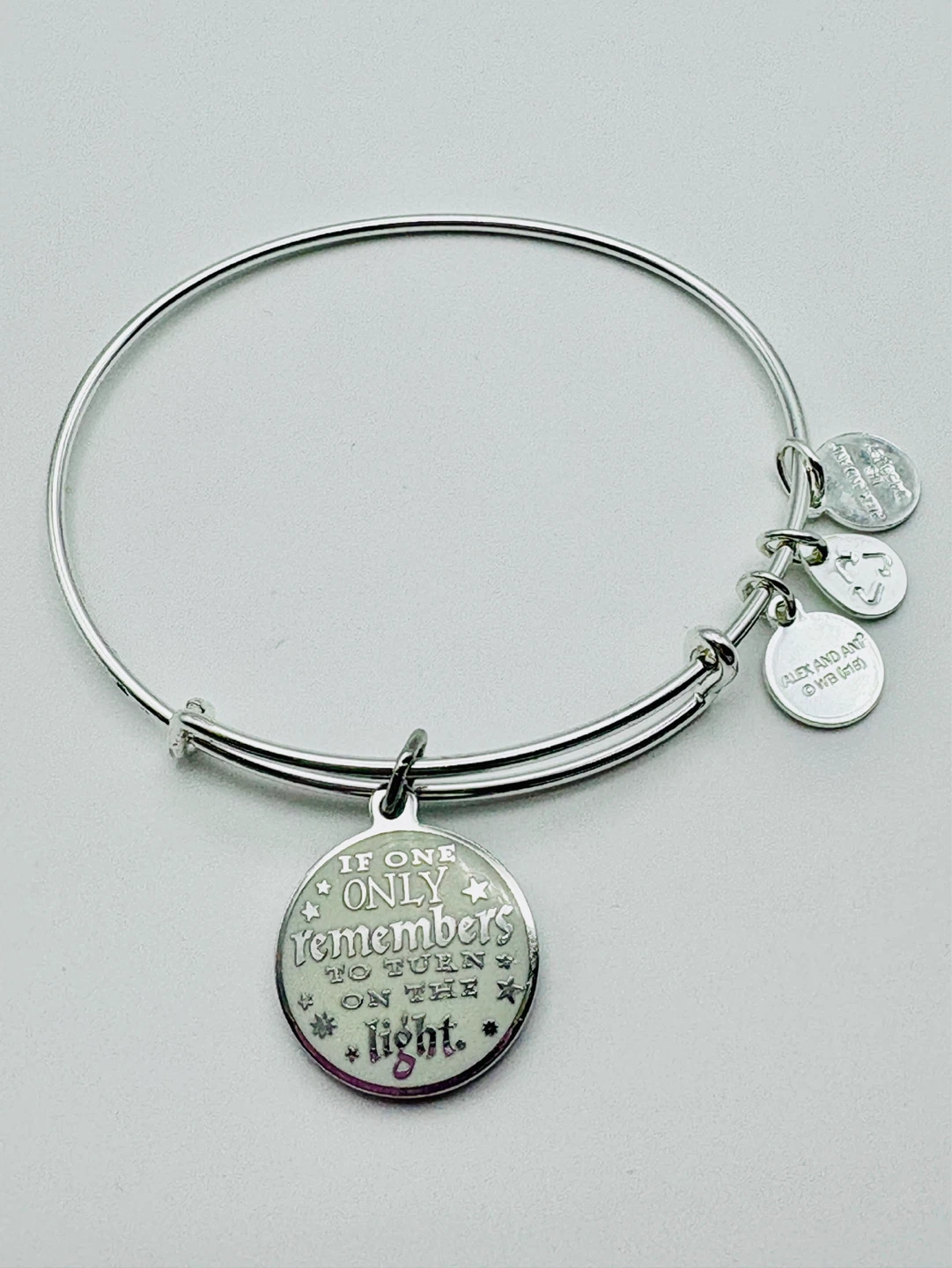Lot of 3 Alex and Ani Harry Potter Disney Bangle Bracelets - photo 2