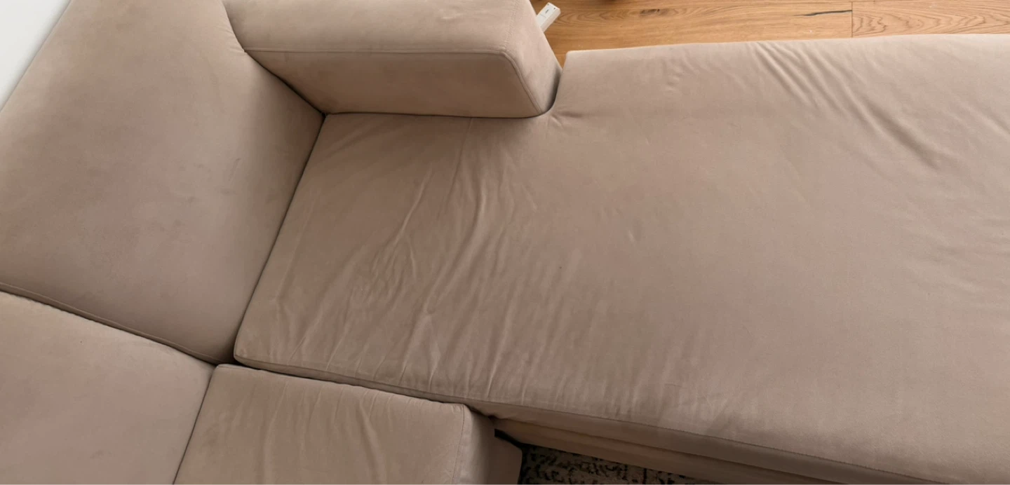 Beige Sectional Sofa - photo 2