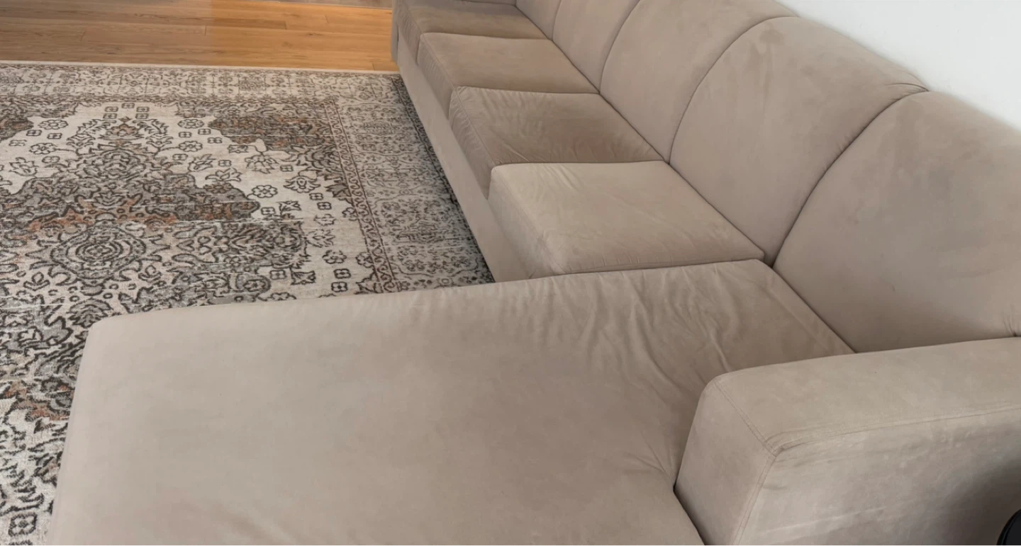 Beige Sectional Sofa - photo 5