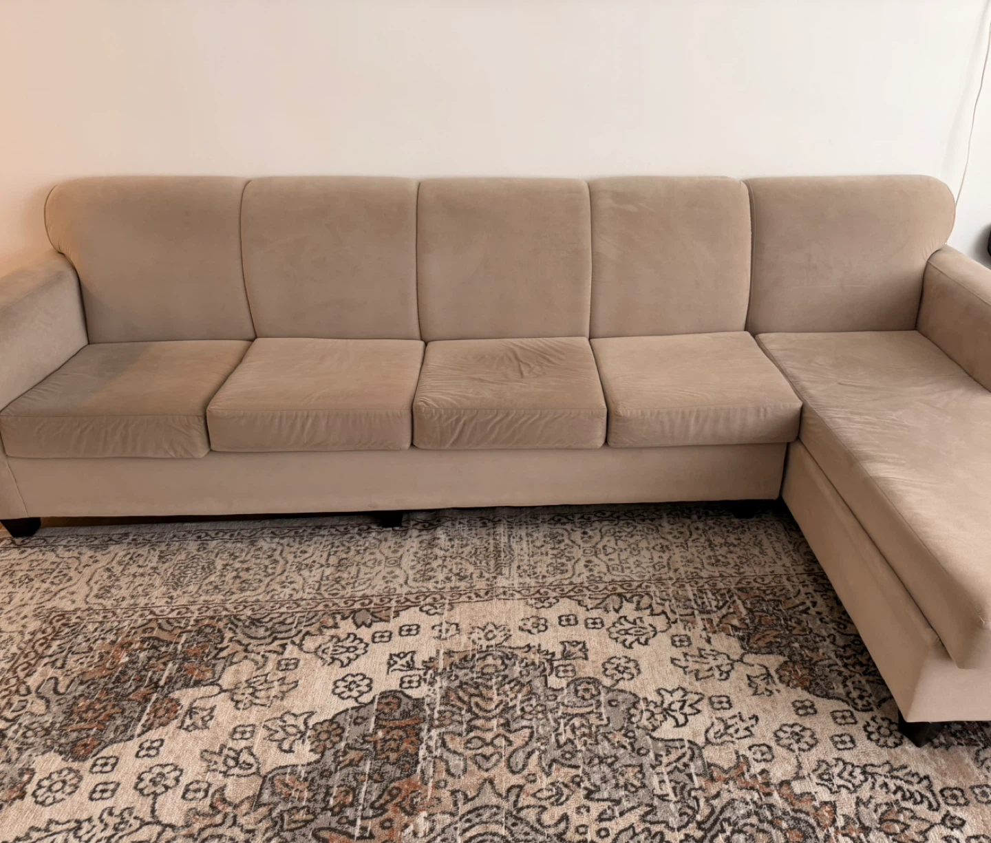 Beige Sectional Sofa