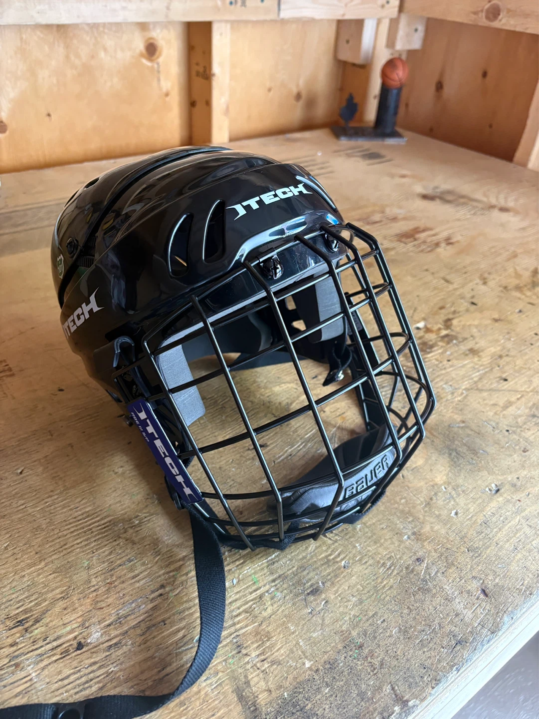 Itech Hockey Helmet with Cage - photo 2