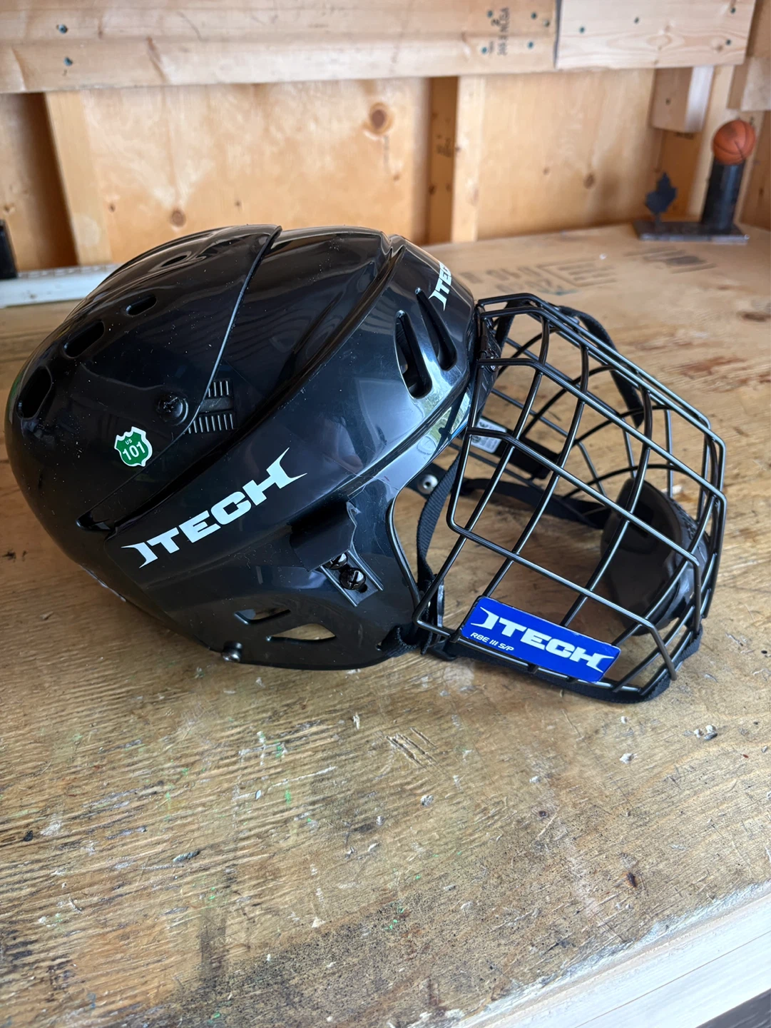 Itech Hockey Helmet with Cage - photo 3