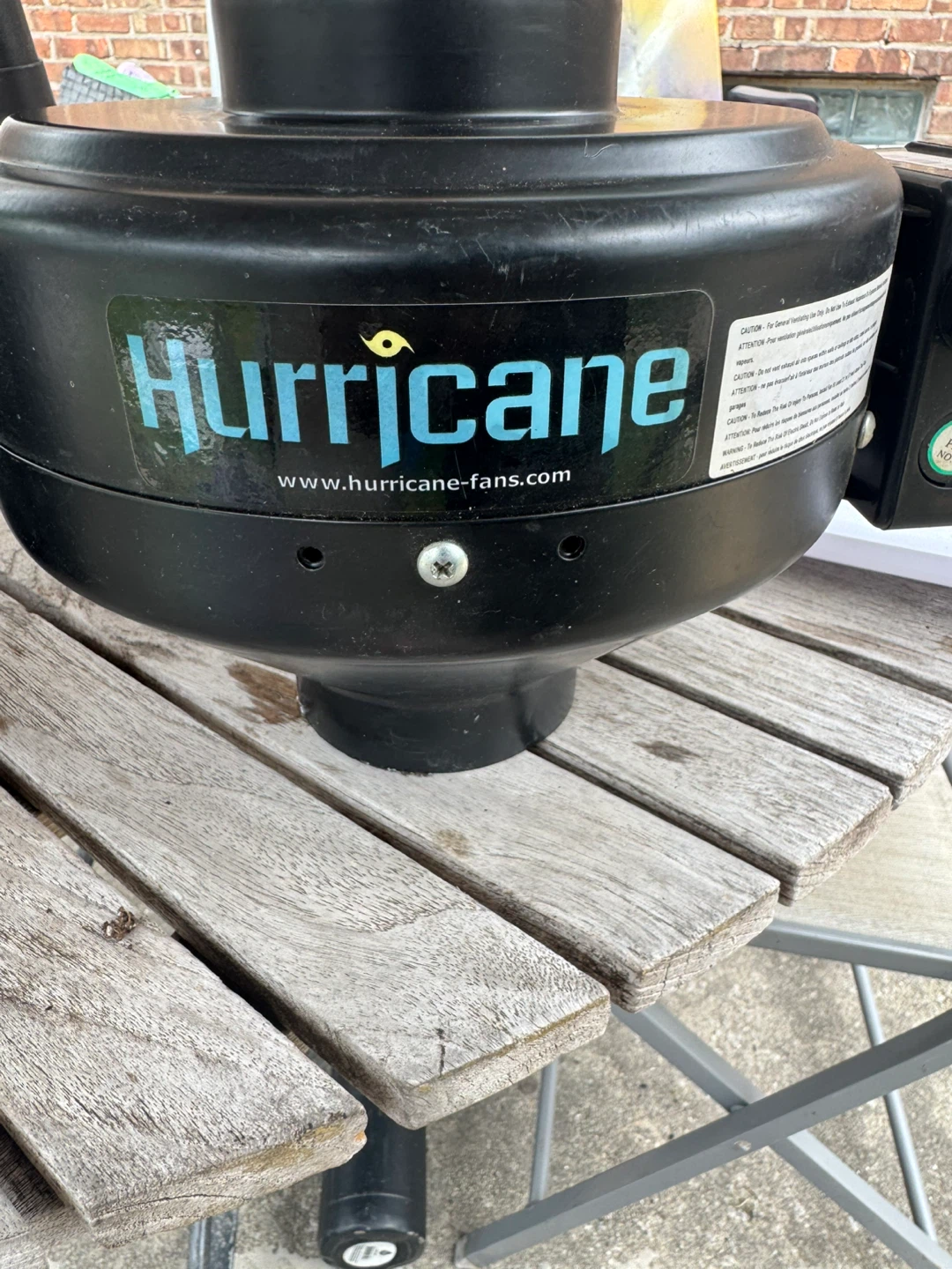 Hurricane Inline Duct Fan