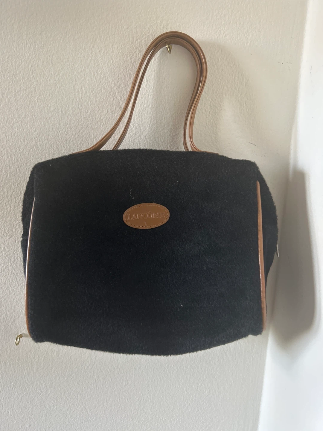 Lancôme Black Felt Tote Bag