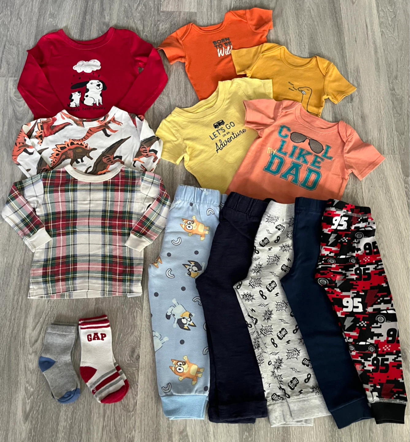 Kids Clothing Bundle - Tops and Pants