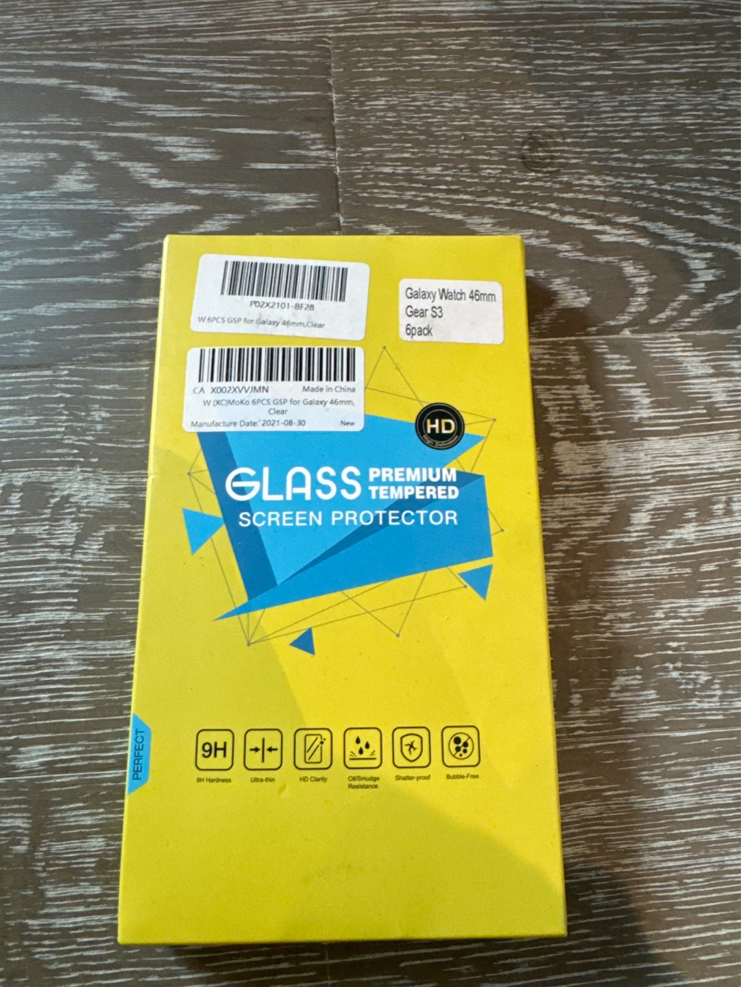 Galaxy Watch 46mm Gear S3 Glass Screen Protector
