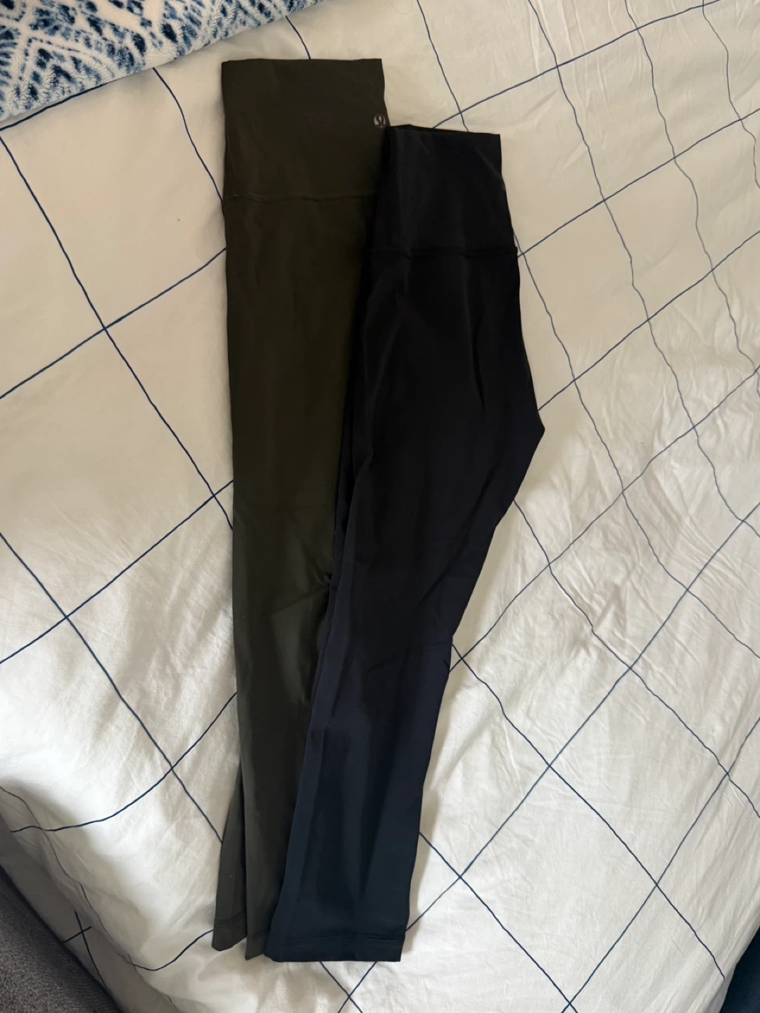 Lululemon Leggings - Black & Olive Green