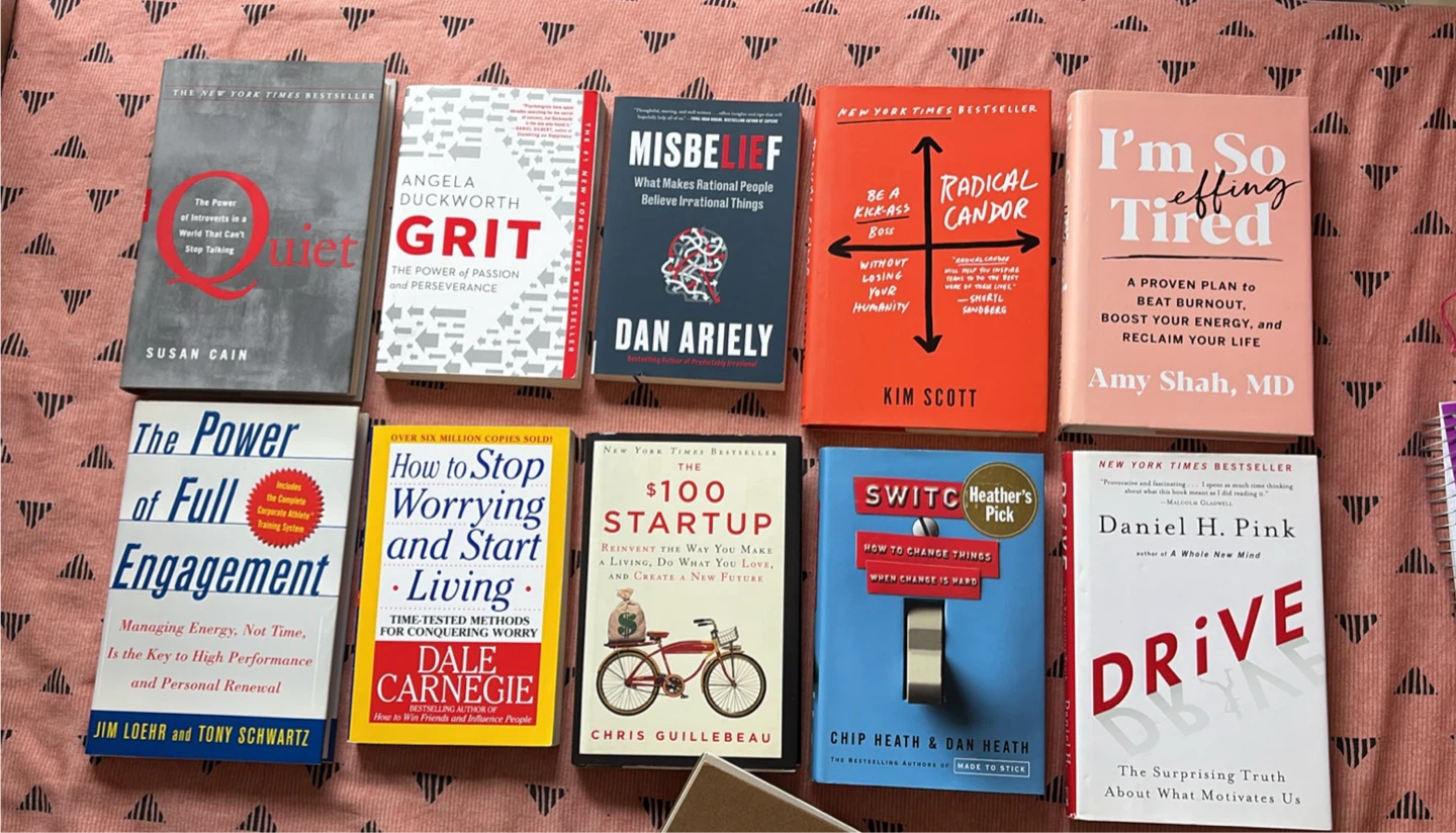 Collection of 10 New York Times Bestselling Books