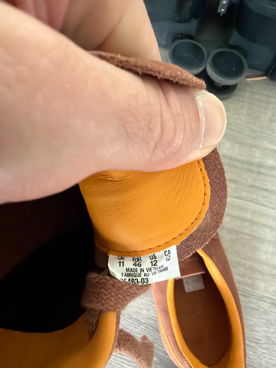 Puma Palermo Suede Sneakers - Brown/Orange, Men's Size 12 - photo 2