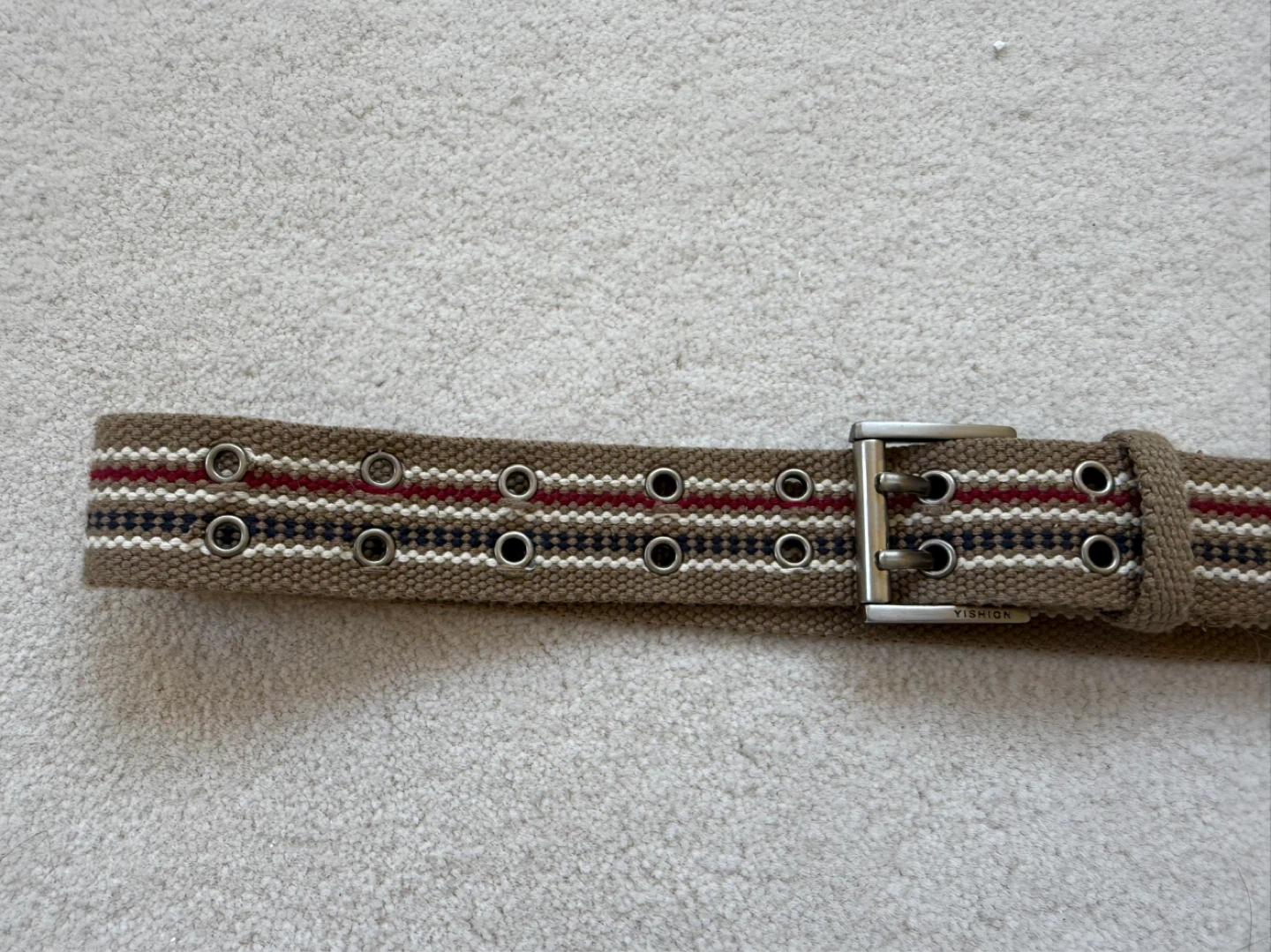Striped Web Belt - photo 2
