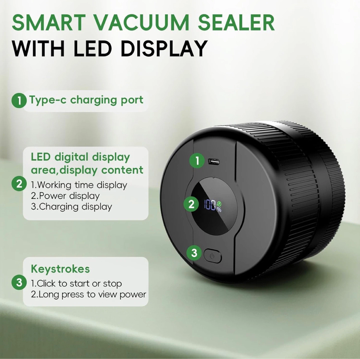 Electric Mason Jar Vacuum Sealer Kit - photo 2