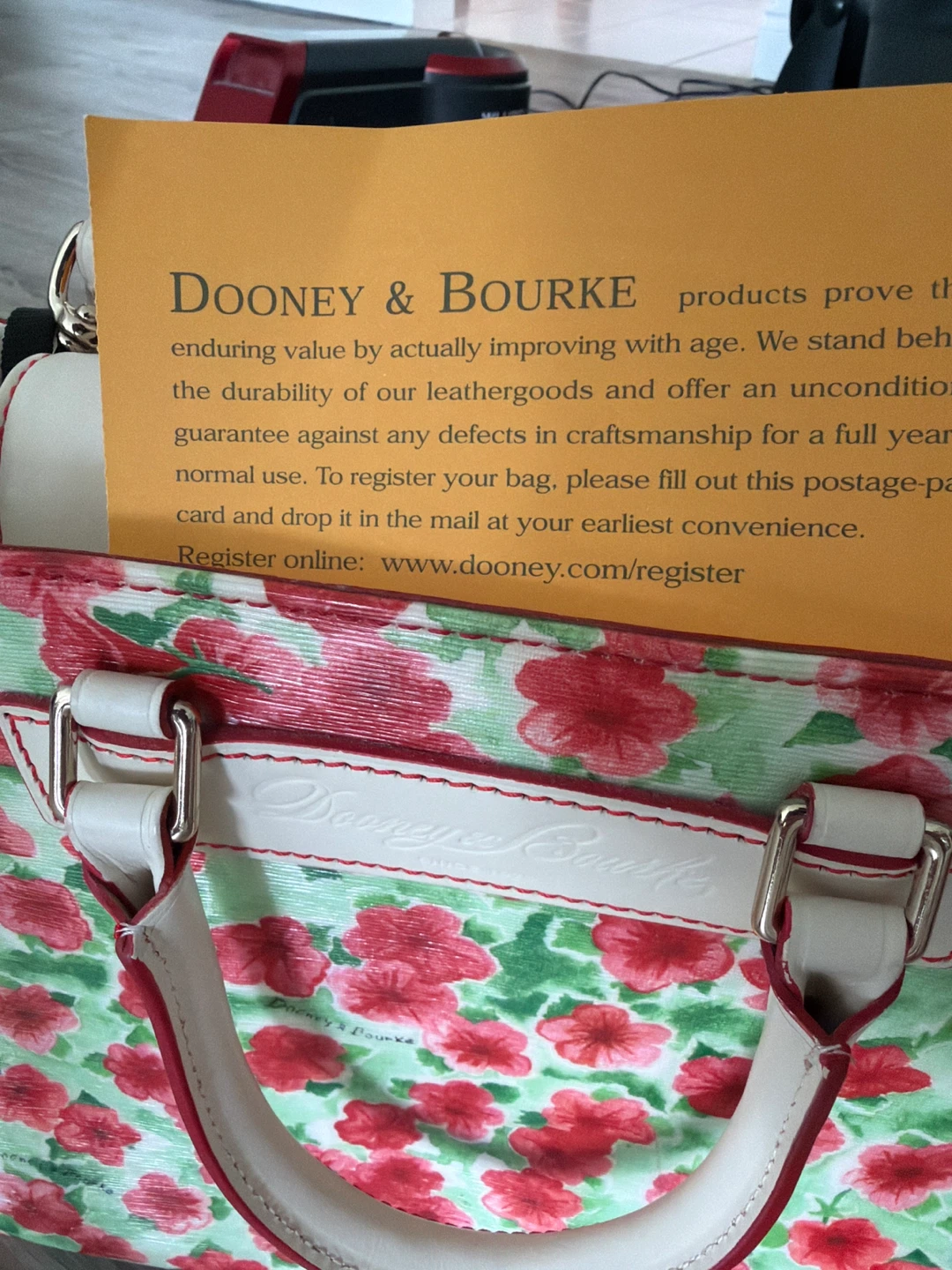 Dooney & Bourke Floral Handbag - photo 2