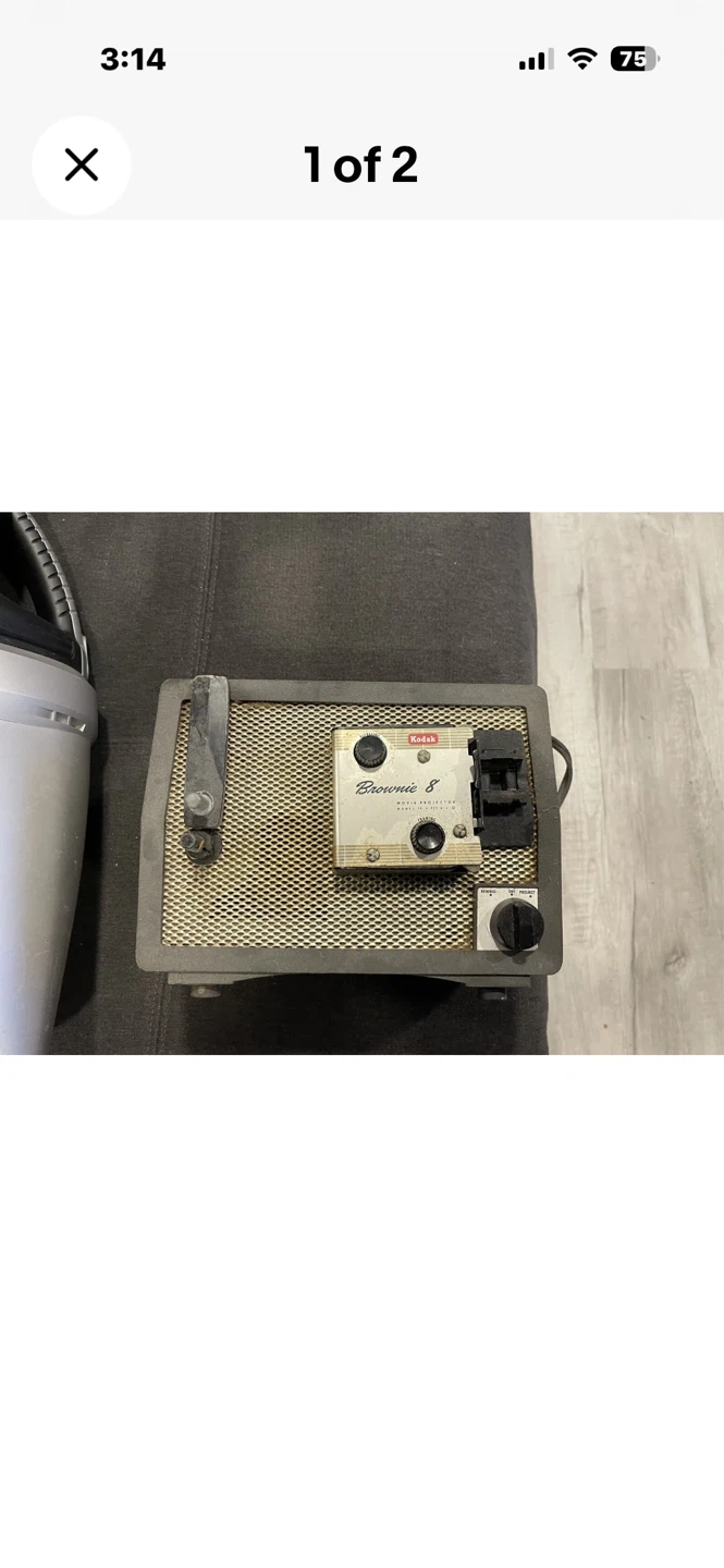 Bell & Howell "Brownie 8" Movie Camera Projector