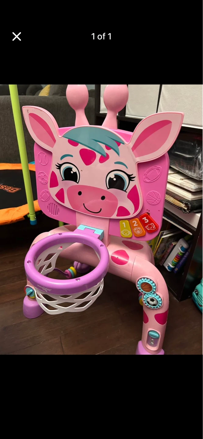 Fisher-Price Giraffe Ball Pit & Hoop