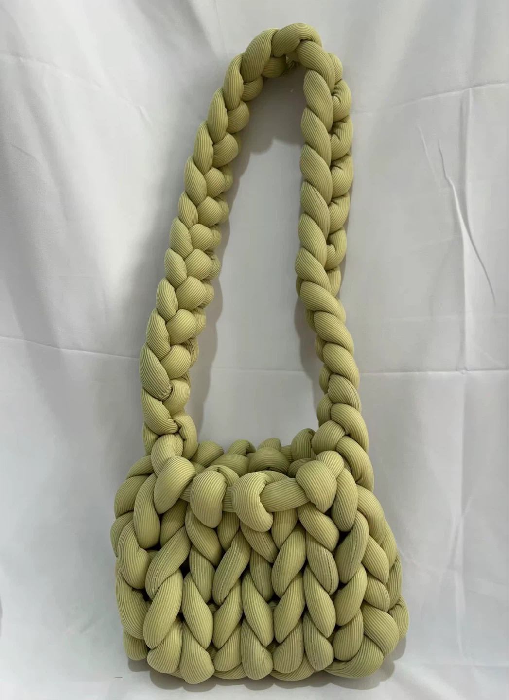 Chunky Knit Shoulder Bag - photo 2