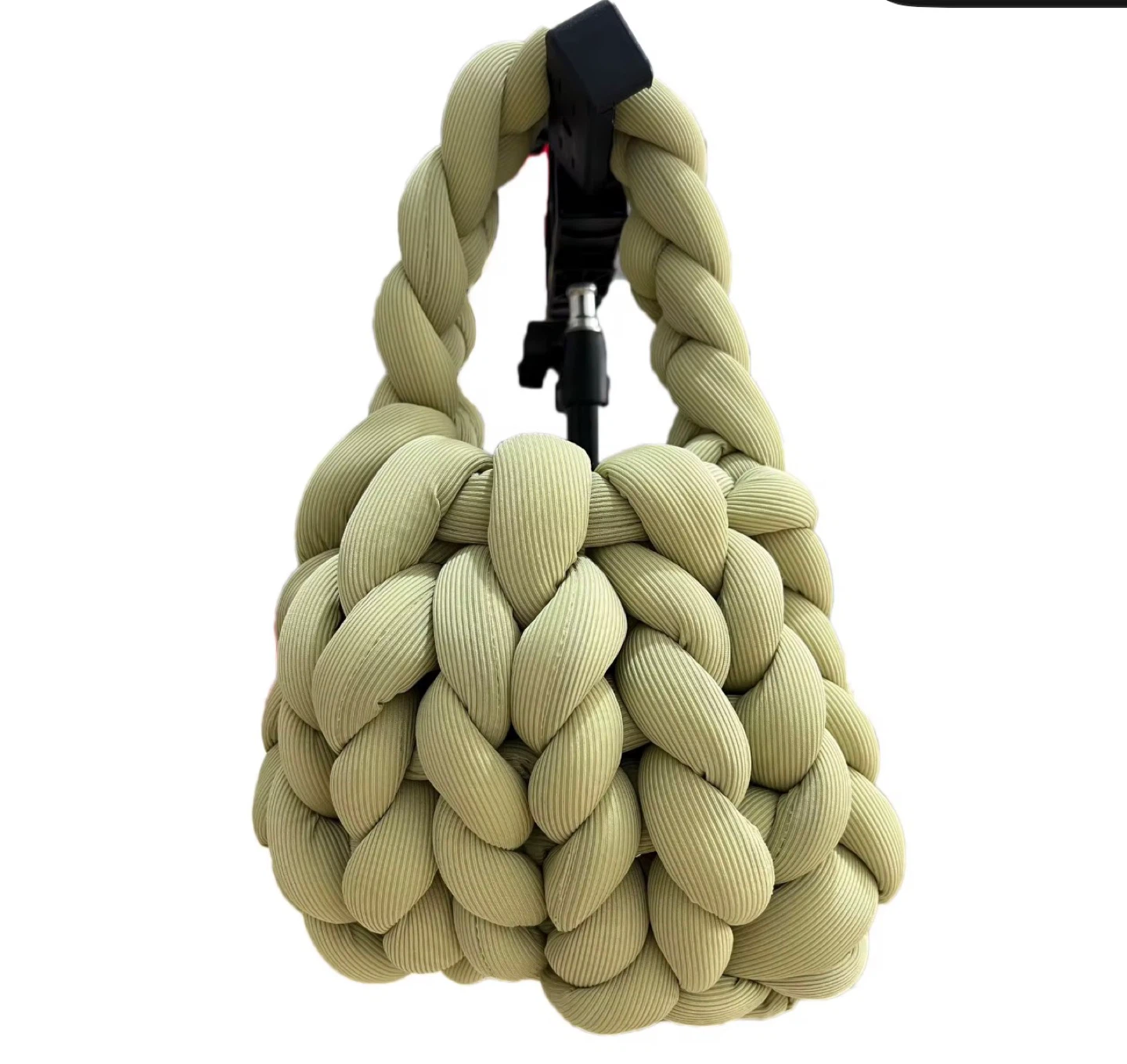 Chunky Knit Shoulder Bag - photo 4