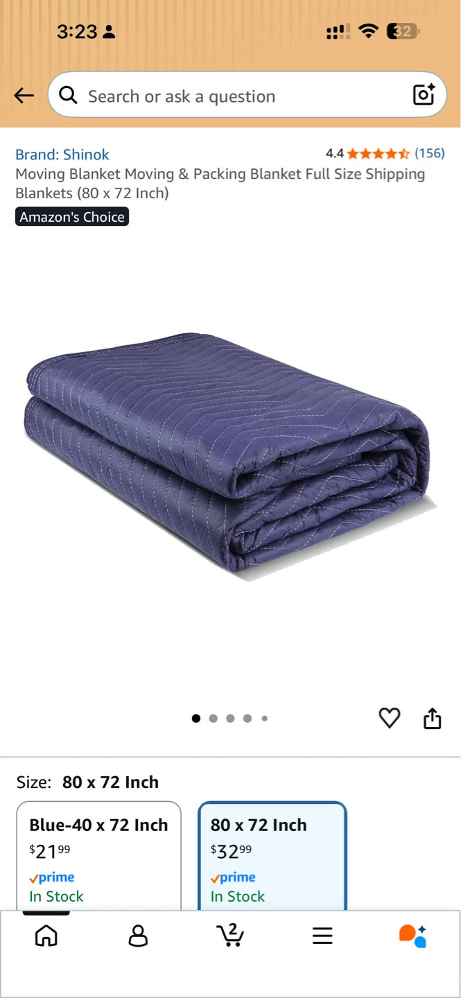Shinok Moving & Packing Blanket