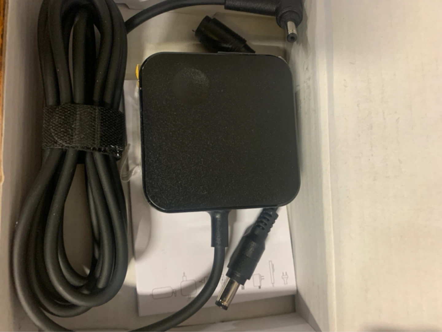 Black Power Adapter with Cable - photo 3