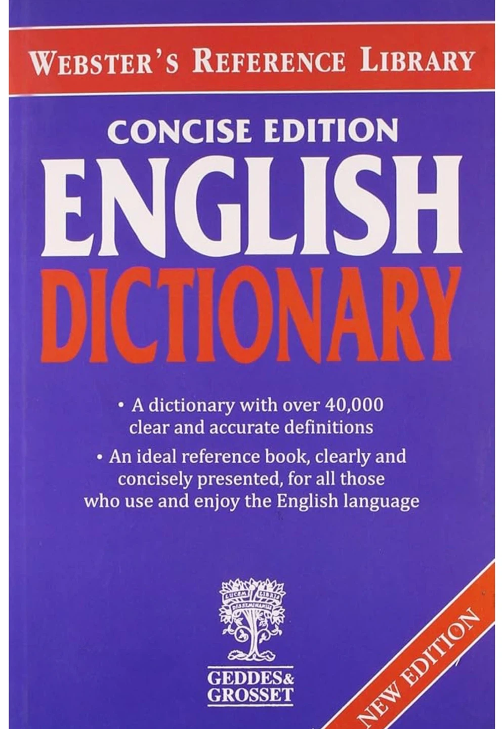 Webster's Reference Library Concise Edition English Dictionary - photo 2