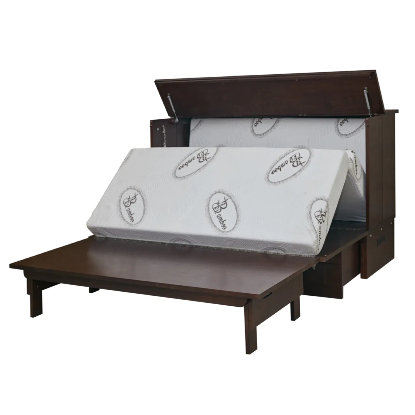 Solid Wood Queen Cabinet Bed - photo 3
